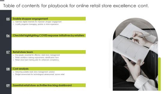 Table_Of_Contents_For_Playbook_For_Online_Retail_Store_Excellence_Topics_PDF_Slide_2.jpg
