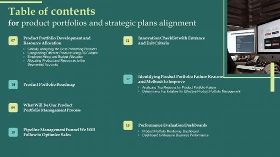 Table_Of_Contents_For_Product_Portfolios_And_Strategic_Plans_Alignment_Clipart_PDF_Slide_2.jpg