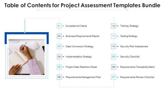Table_Of_Contents_For_Project_Assessment_Templates_Bundle_Ppt_Model_Templates_PDF_Slide_1.jpg