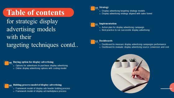 Table_Of_Contents_For_Strategic_Display_Advertising_Models_With_Their_Targeting_Techniques_Ppt_Background_Designs_PDF_Slide_2.jpg