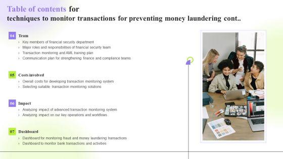 Table_Of_Contents_For_Techniques_To_Monitor_Transactions_For_Preventing_Money_Laundering_Introduction_PDF_Slide_3.jpg