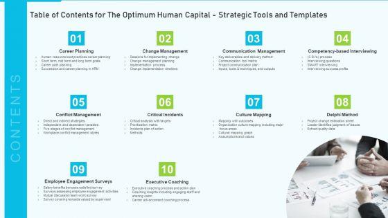 Table_Of_Contents_For_The_Optimum_Human_Capital_Strategic_Tools_And_Templates_Professional_PDF_Slide_1.jpg