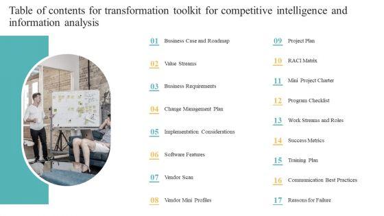 Table_Of_Contents_For_Transformation_Toolkit_For_Competitive_Intelligence_And_Information_Analysis_Clipart_PDF_Slide_1.jpg