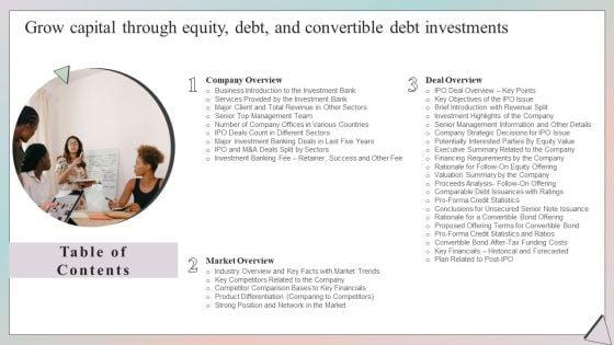 Table_Of_Contents_Grow_Capital_Through_Equity_Debt_And_Convertible_Debt_Investments_Clipart_PDF_Slide_1.jpg