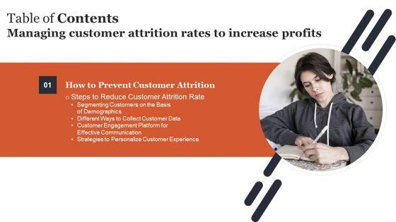 Table_Of_Contents_Managing_Customer_Attrition_Rates_To_Increase_Profits_Structure_PDF_Slide_1.jpg