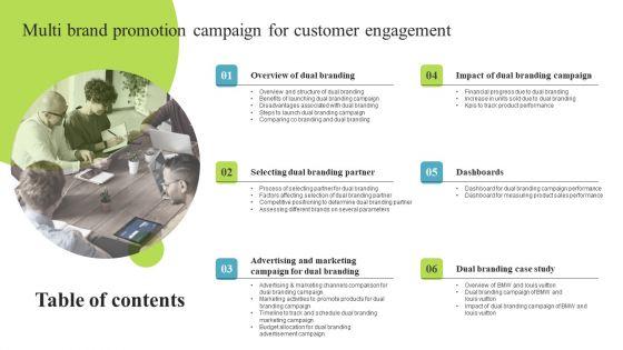 Table_Of_Contents_Multi_Brand_Promotion_Campaign_For_Customer_Engagement_Topics_PDF_Slide_1.jpg