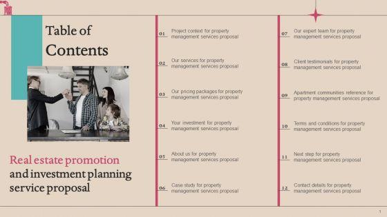 Table_Of_Contents_Real_Estate_Promotion_And_Investment_Planning_Service_Proposal_Structure_PDF_Slide_1.jpg