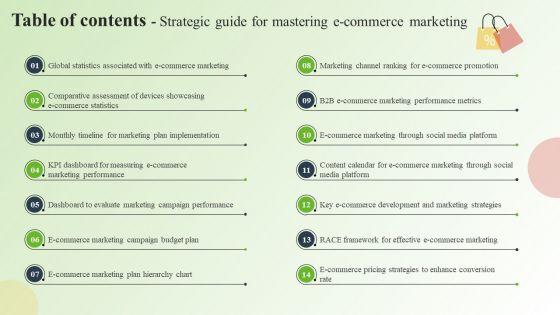 Table_Of_Contents_Strategic_Guide_For_Mastering_E_Commerce_Marketing_Icons_PDF_Slide_1.jpg
