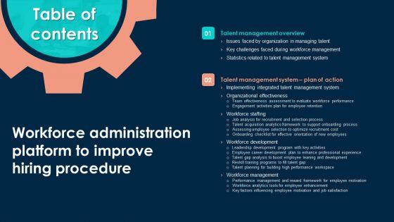 Table_Of_Contents_Workforce_Administration_Platform_To_Improve_Hiring_Procedure_Information_PDF_Slide_1.jpg
