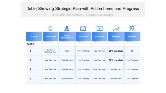 Table_Showing_Strategic_Plan_With_Action_Items_And_Progress_Ppt_PowerPoint_Presentation_Gallery_Deck_PDF_Slide_1.jpg