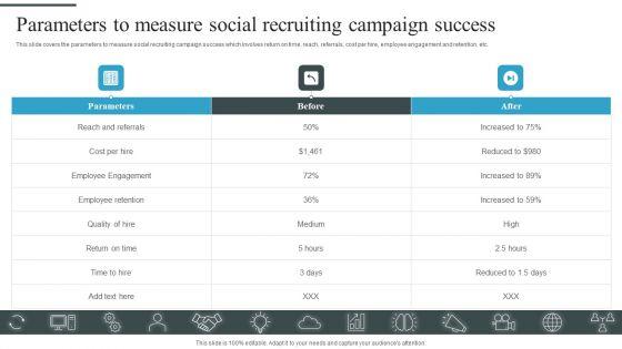 Tactical_Process_For_Social_Parameters_To_Measure_Social_Recruiting_Campaign_Success_Ideas_PDF_Slide_1.jpg