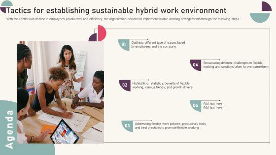 Tactics_For_Establishing_Sustainable_Hybrid_Work_Environment_Agenda_Tactics_For_Establishing_Sustainable_Hybrid_Template_PDF_Slide_1.jpg