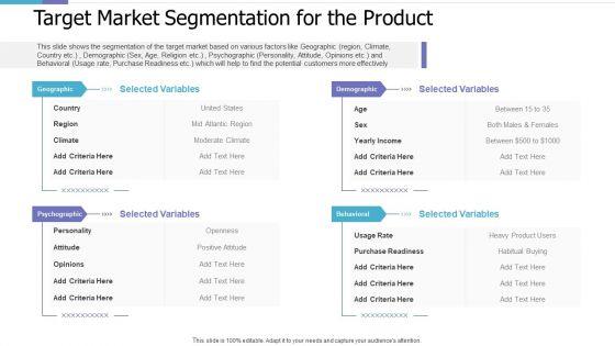 Target_Market_Segmentation_For_The_Product_Investor_Pitch_Deck_For_PE_Funding_Graphics_PDF_Slide_1.jpg