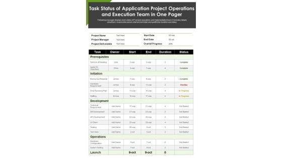 Task_Status_Of_Application_Project_Operations_And_Execution_Team_In_One_Pager_PDF_Document_PPT_Template_Slide_1.jpg