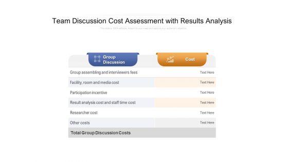 Team_Discussion_Cost_Assessment_With_Results_Analysis_Ppt_PowerPoint_Presentation_Gallery_Rules_PDF_Slide_1.jpg