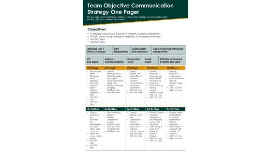 Team_Objective_Communication_Strategy_One_Pager_PDF_Document_PPT_Template_Slide_1.jpg