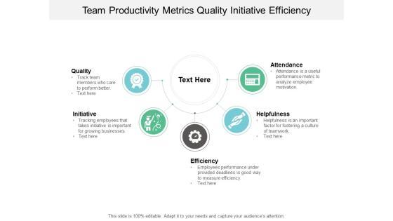 team productivity metrics quality initiative efficiency ppt powerpoint presentation slides example introduction team productivity metrics quality initiative efficiency ppt powerpoint presentation slides example introduction