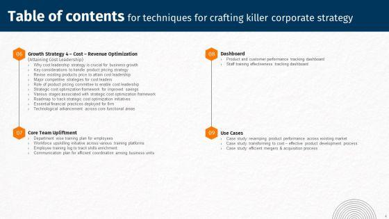 Techniques_For_Crafting_Killer_Corporate_Strategy_Ppt_PowerPoint_Presentation_Complete_Deck_With_Slides_Slide_4.jpg