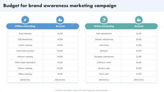 Techniques_To_Boost_Brand_Awareness_Budget_For_Brand_Awareness_Marketing_Campaign_Sample_PDF_Slide_1.jpg
