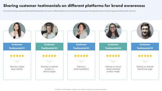 Techniques_To_Boost_Brand_Awareness_Sharing_Customer_Testimonials_On_Different_Platforms_Sample_PDF_Slide_1.jpg