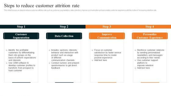 Techniques_To_Decrease_Customer_Steps_To_Reduce_Customer_Attrition_Rate_Brochure_PDF_Slide_1.jpg