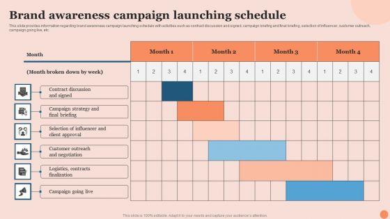Techniques_To_Elevate_Brand_Visibility_Brand_Awareness_Campaign_Launching_Schedule_Information_PDF_Slide_1.jpg