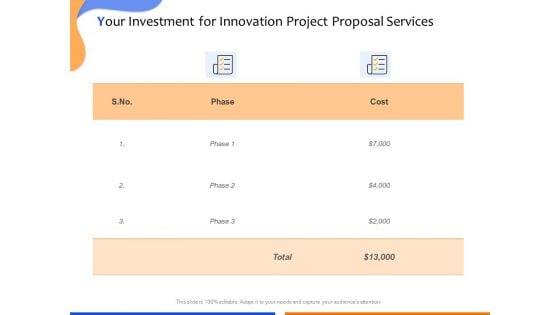 Technological_Innovation_Project_Your_Investment_For_Innovation_Project_Proposal_Services_Diagrams_PDF_Slide_1.jpg