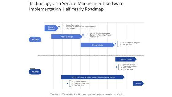 Technology_As_A_Service_Management_Software_Implementation_Half_Yearly_Roadmap_Topics_Slide_1.jpg