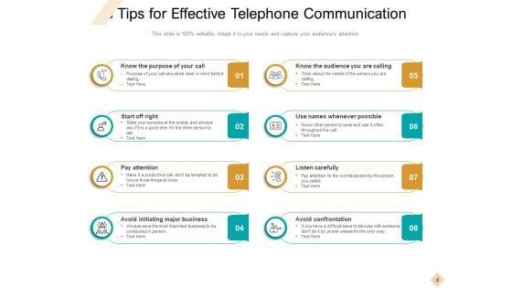 Telephonic_Business_Conversation_Communication_Customer_Service_Ppt_PowerPoint_Presentation_Complete_Deck_Slide_4.jpg