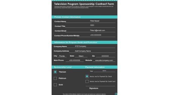 Television_Program_Sponsorship_Proposal_Example_Document_Report_Doc_Pdf_Ppt_Slide_11.jpg