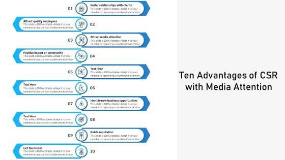 Ten_Advantages_Of_CSR_With_Media_Attention_Ppt_PowerPoint_Presentation_File_Files_PDF_Slide_1.jpg
