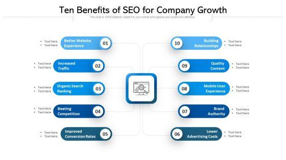 Ten_Benefits_Of_SEO_For_Company_Growth_Ppt_PowerPoint_Presentation_Ideas_Gallery_PDF_Slide_1.jpg