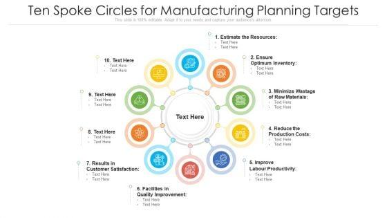 Ten_Spoke_Circles_For_Manufacturing_Planning_Targets_Ppt_PowerPoint_Presentation_File_Slides_PDF_Slide_1.jpg