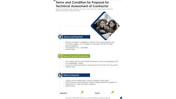 Terms_And_Condition_For_Proposal_For_Technical_Assessment_Of_Contractor_One_Pager_Sample_Example_Document_Slide_1.jpg