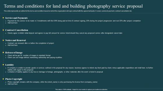 Terms_And_Conditions_For_Land_And_Building_Photography_Service_Proposal_Ppt_Slides_Visual_Aids_PDF_Slide_1.jpg