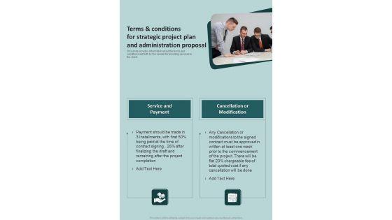 Terms_And_Conditions_For_Strategic_Project_Plan_And_Administration_Proposal_One_Pager_Sample_Example_Document_Slide_1.jpg