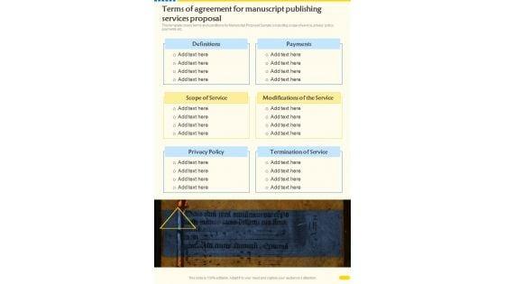 Terms_Of_Agreement_For_Manuscript_Publishing_Services_Proposal_One_Pager_Sample_Example_Document_Slide_1.jpg