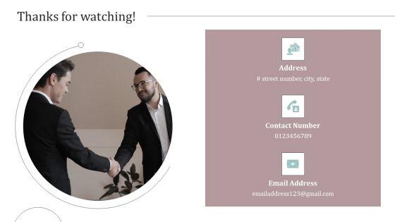 Thanks_For_Watching_Ultimate_Guide_To_Develop_Personal_Branding_Strategy_Information_PDF_Slide_1.jpg