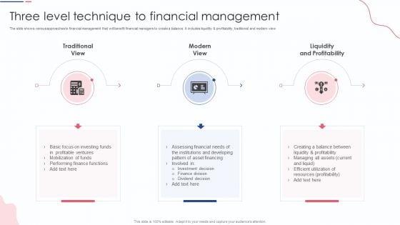 Three_Level_Technique_To_Financial_Management_Guidelines_PDF_Slide_1.jpg