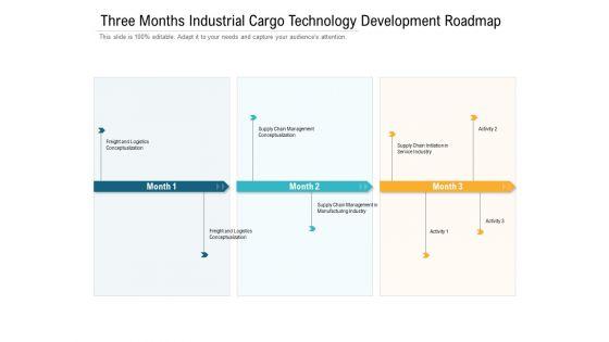 Three_Months_Industrial_Cargo_Technology_Development_Roadmap_Slides_Slide_1.jpg