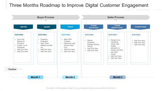 Three_Months_Roadmap_To_Improve_Digital_Customer_Engagement_Diagrams_Slide_1.jpg