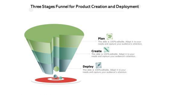 Three_Stages_Funnel_For_Product_Creation_And_Deployment_Ppt_PowerPoint_Presentation_Professional_Elements_PDF_Slide_1.jpg