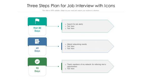 Three_Steps_Plan_For_Job_Interview_With_Icons_Ppt_PowerPoint_Presentation_Gallery_Picture_PDF_Slide_1.jpg
