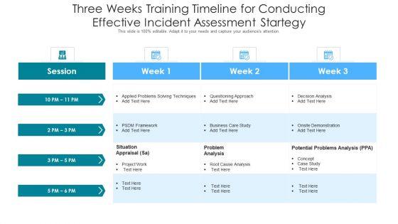 Three_Weeks_Training_Timeline_For_Conducting_Effective_Incident_Assessment_Startegy_Graphics_PDF_Slide_1.jpg