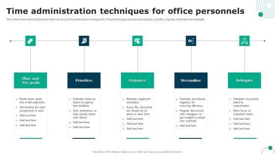 Time_Administration_Techniques_For_Office_Personnels_Designs_PDF_Slide_1.jpg