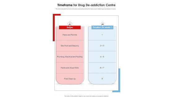 Timeframe_For_Drug_De_Addiction_Centre_One_Pager_Sample_Example_Document_Slide_1.jpg