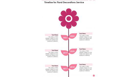 Timeline_For_Floral_Decorations_Service_One_Pager_Sample_Example_Document_Slide_1.jpg
