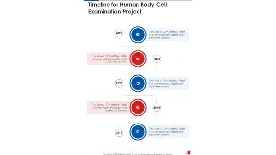 Timeline_For_Human_Body_Cell_Examination_Project_One_Pager_Sample_Example_Document_Slide_1.jpg