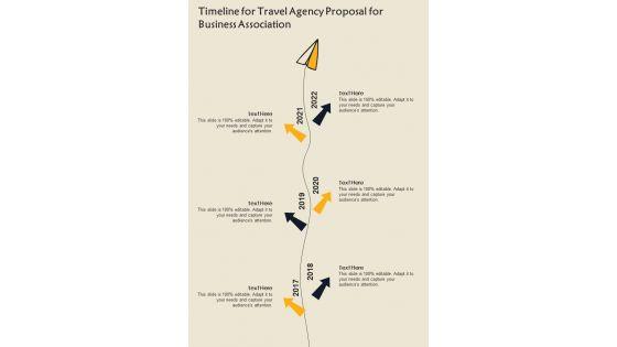 Timeline_For_Travel_Agency_Proposal_For_Business_Association_One_Pager_Sample_Example_Document_Slide_1.jpg