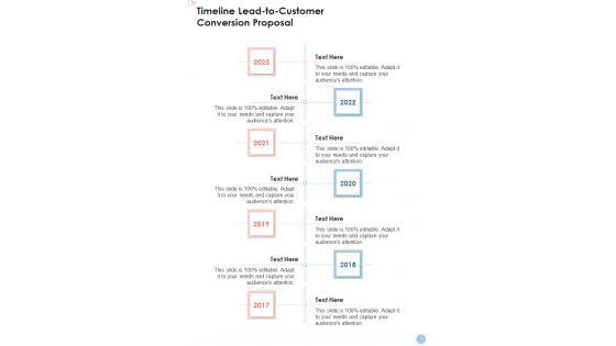Timeline_Lead_To_Customer_Conversion_Proposal_One_Pager_Sample_Example_Document_Slide_1.jpg